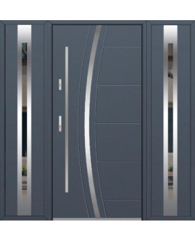 Fargo 40 T - front door with glass side panels