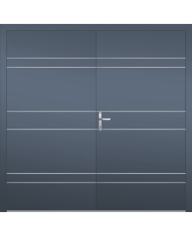 LIM AD18 double - modern double aluminium door