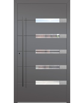 LIM AP18 - architectural modern aluminum front door