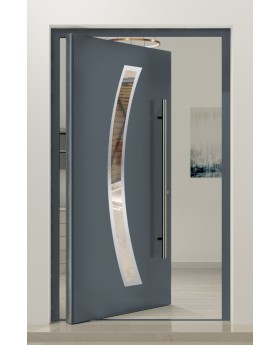 PIVOT Bumerang - aluminium glass main door pivot door