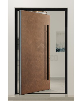 PIVOT Corten - Corten-Look Aluminum Front Door