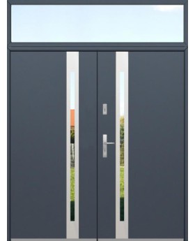 custom configuration - Fargo double door with top sidelight