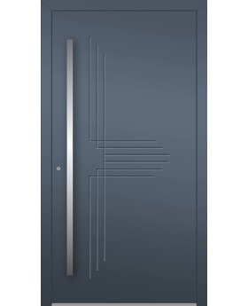 LIM Hawk-t - solid aluminium hinged front door