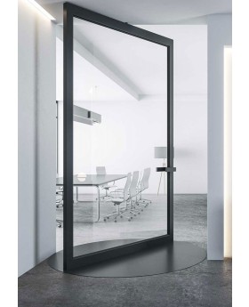 N1 - interior single pivot door 