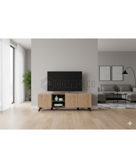 Lublana tv - TV cabinet with glass door