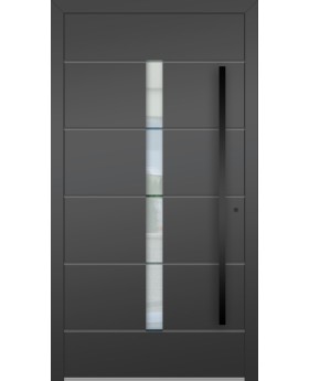 LIM AP16 - 1033mm x 2409 mm aluminum entry door