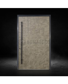 LIM M3 - entry door coated with liquid metal