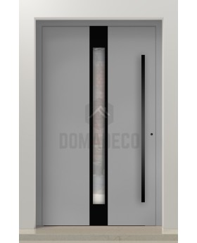 PIVOT C1 - modern aluminium pivot door for home