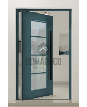 PIVOT CL06 - classically styled traditional aluminium pivot door with glass
