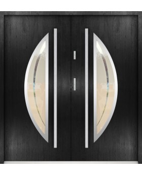 Sta Pollux Double - steel entry door with two door slabs