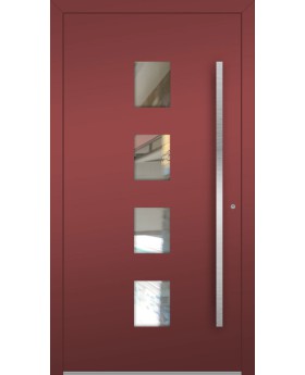 LIM Quatro - high quality elegance aluminium front door for home