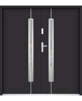 Sta Rigel Double - weatherproof exterior steel double entry door