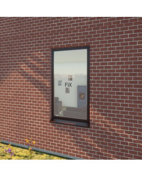 AL86-S1 - fixed aluminium window