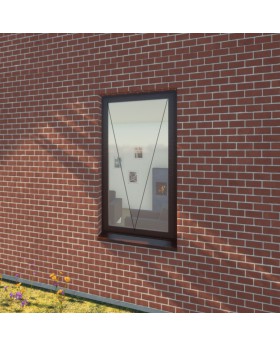 S68-S3 - top hung aluminium window