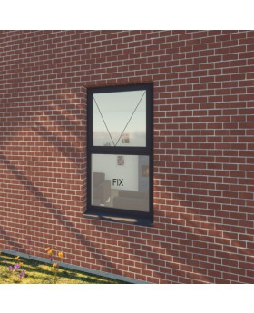 S68-S4 -  top hung and fixed aluminium window