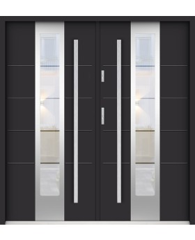 Sta Torres Double - contemporary double steel entry door