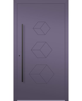 LIM V19 - aluminium high security front door