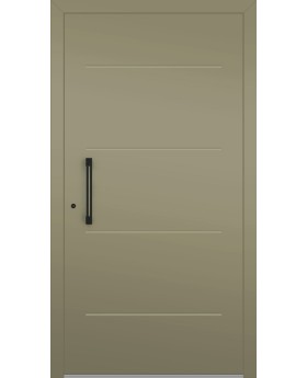 LIM W311 - modern aluminium house front door