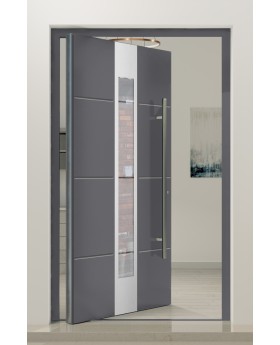 PIVOT W322 - aluminium exterior anti-burglary pivot door