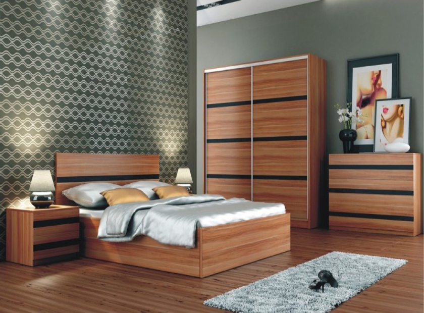 Florence - contemporary bedroom set Domadeco