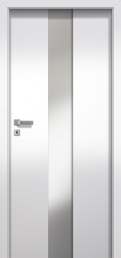 Plano EST - white solid interior door