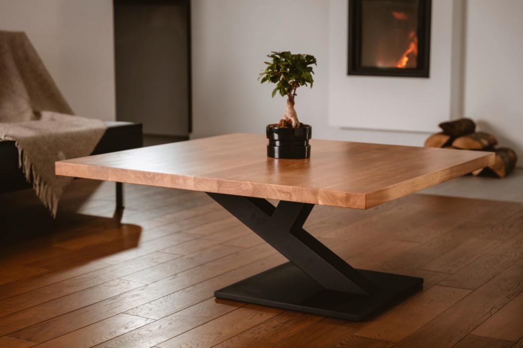 ZAFF 107 - solid oak coffee table