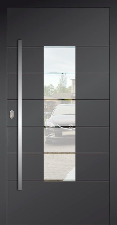 LIM AP06 - aluminum glass front door