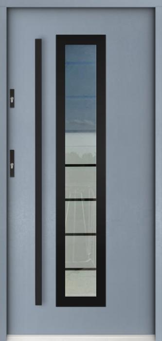 Sta Hevelius noir - outside door with window